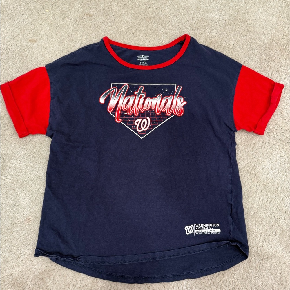 Girls Washington Nationals TShirt